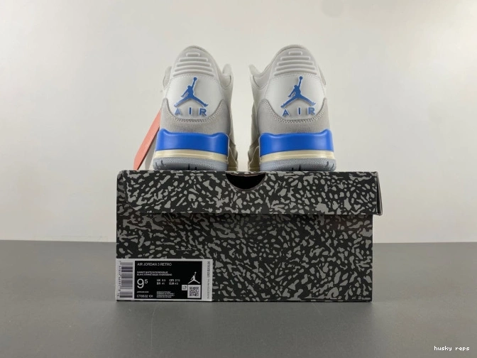 Rep Husky Jordan 3 Shorts Air Lucky CT8532-101 0716